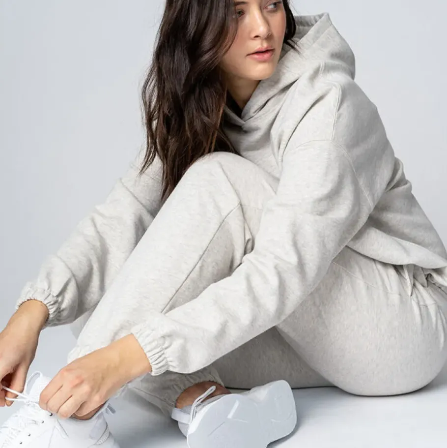 Dam Pierre Robert Hoodie Ekologisk Bomull