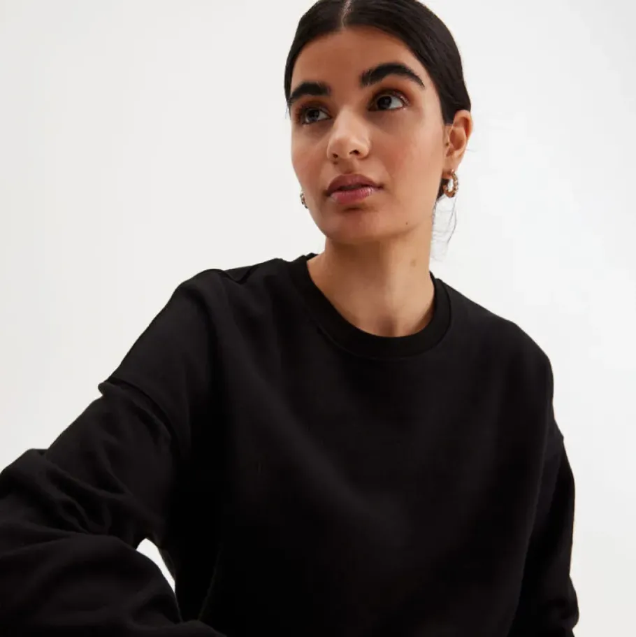 Dam Pierre Robert Troja Crewneck Ekologisk Bomull
