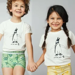 Barn Pierre Robert T-Shirt Till Barn I Ekologisk Bomull